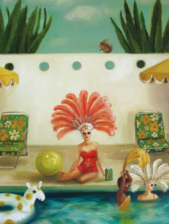 New York Puzzle Company Poolside Puzzle - 500 pieces