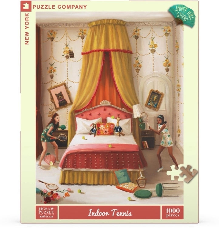 New York Puzzle Company Indoor-Tennis-Puzzle – 1000 Teile