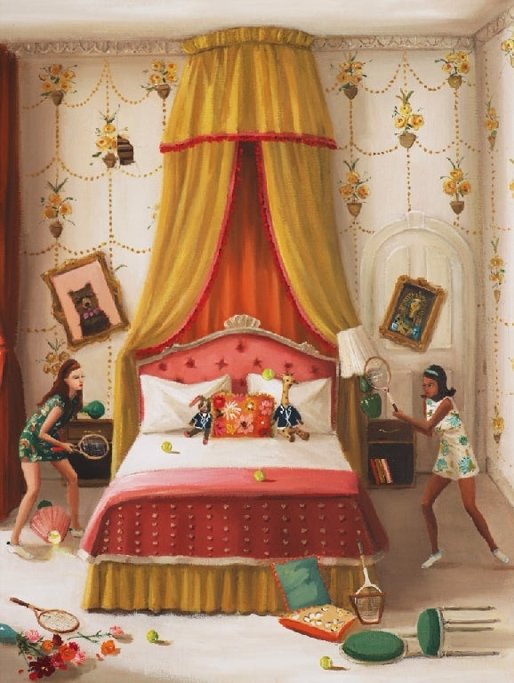 New York Puzzle Company Indoor-Tennis-Puzzle – 1000 Teile