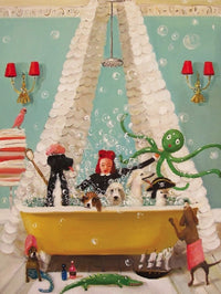 New York Puzzle Company Puzzel Bubbelbad - 1000 stuks