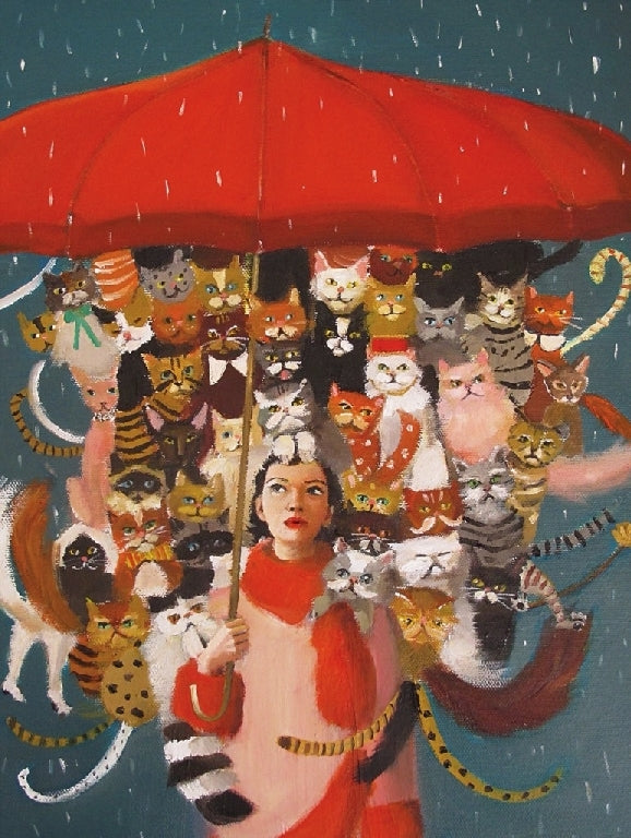New York Puzzle Company Puzzel De Katten Gravin - 1000 stukjes