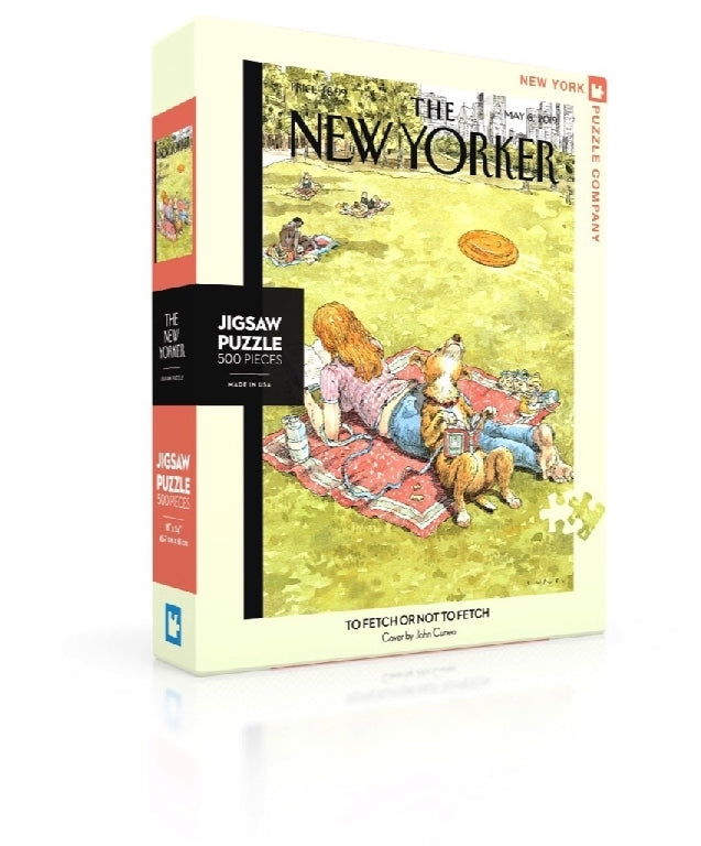 New York Puzzle Company Puzzle To Take or Not to Take - 500 Pieces