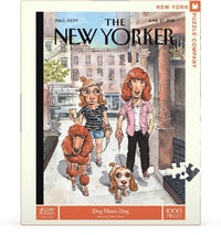 New York Puzzle Company Puzzel Hond Ontmoet Hond - 1000 stuks
