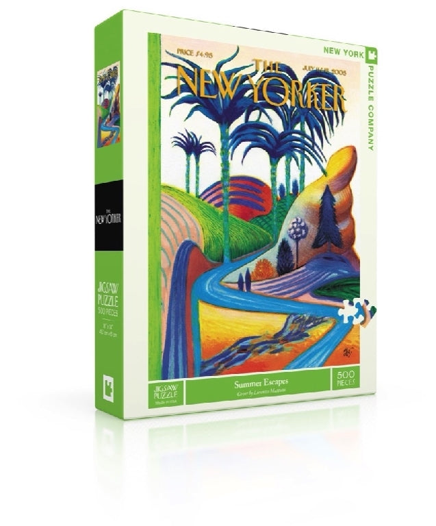 New York Puzzle Company Sommerausflug-Puzzle – 500 Teile