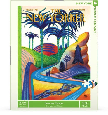 New York Puzzle Company Sommerausflug-Puzzle – 500 Teile