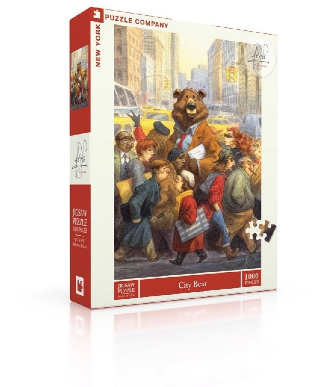New York Puzzle Company Puzzel Stad Beer - 1000 stukjes