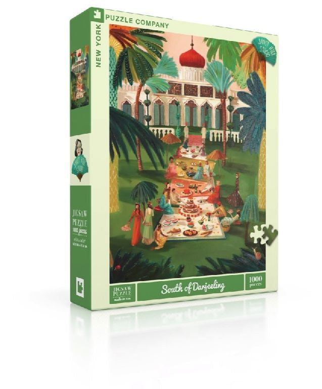 New York Puzzle Company Puzzle South of Darjeeling - 1000 pieces