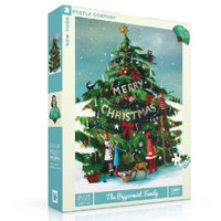New York Puzzle Company Puzzel De Pepermuntfamilie - 1000 stukjes