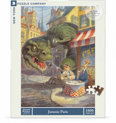 New York Puzzle Company Puzzle Jurassic Paris – 1000 Teile