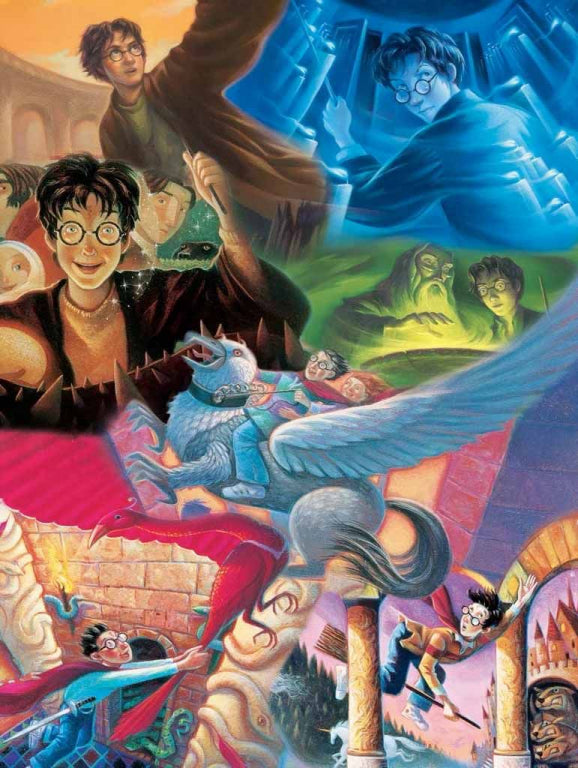 New York Puzzle Company Puzzle Harry Potter Mashup - 1500 pieces