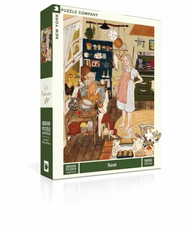 New York Puzzle Company Puzzel Nest - 1000 pieces