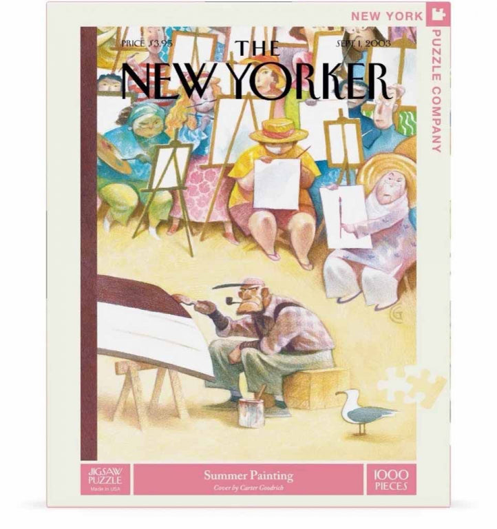 New York Puzzle Company Puzzel Zomer Schilderij - 1000 stukjes