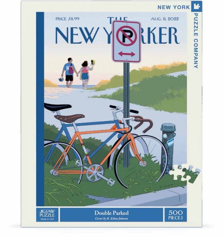 New York Puzzle Company Doppelt geparktes Puzzle – 500 Teile