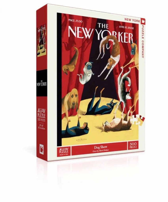 New York Puzzle Company Hundeshow-Puzzle – 500 Teile