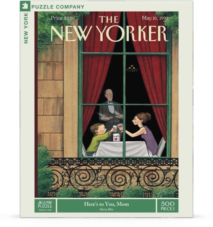 New York Puzzle Company Puzzel Hier is aan jou, Mama - 500 stukjes
