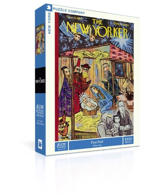New York Puzzle Company Puzzle First Christmas - 1000 pieces