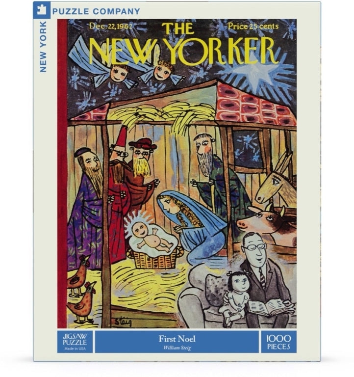 New York Puzzle Company Puzzle First Christmas - 1000 pieces