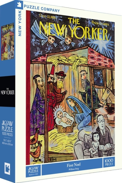 New York Puzzle Company Puzzle First Christmas - 1000 pieces