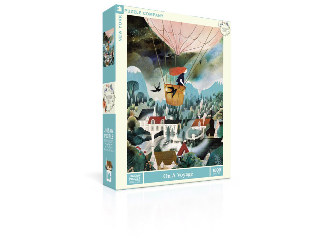 New York Puzzle Company Puzzle Auf einer Reise - 1000 Teile
