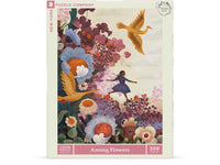 New York Puzzle Company Puzzel Among Flowers - 500 pieces