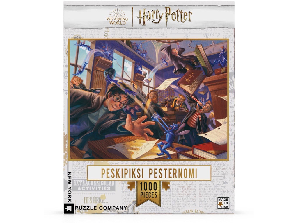 New York Puzzle Company Puzzel Peskipiksi Pesternomi - 1000 Teile