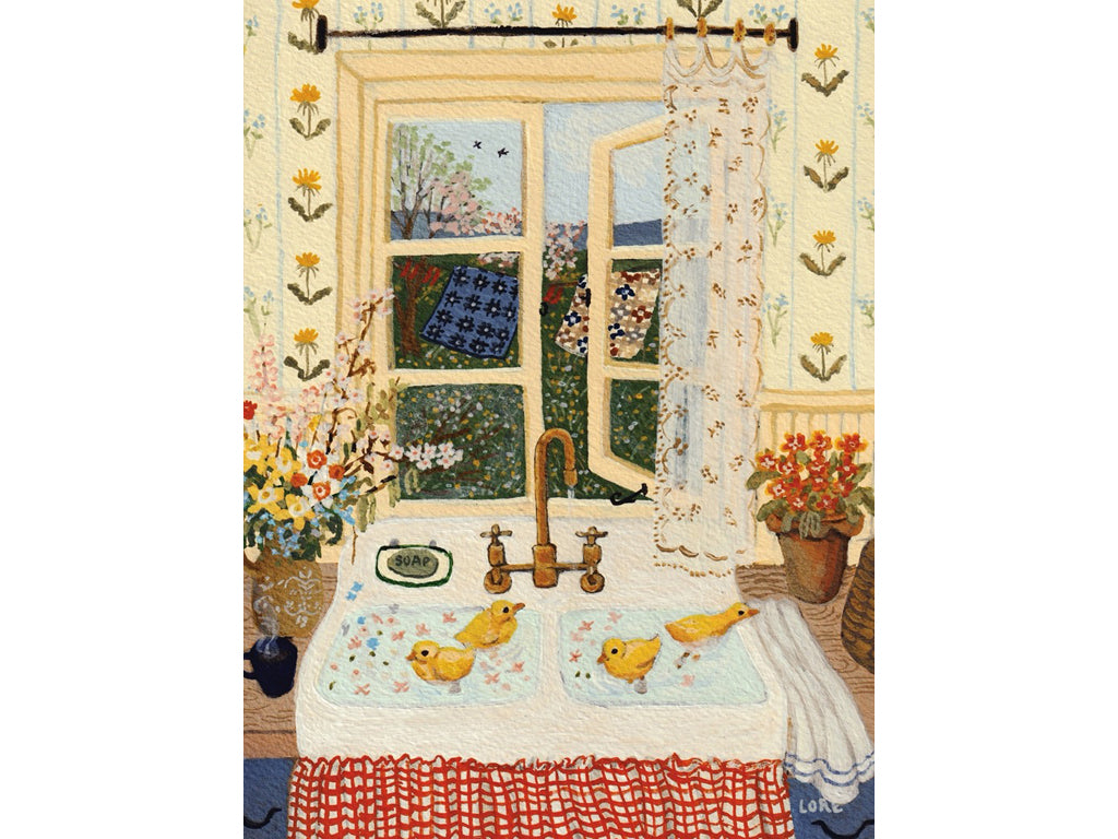 New York Puzzle Company Puzzel Forget-me-not Spring - 1000 stukjes