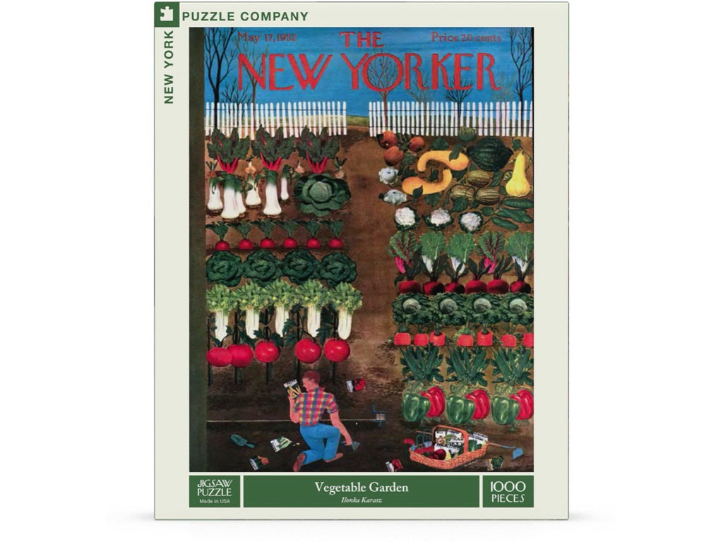 New York Puzzle Company Legpuzzel Groentetuin - 1000 stukjes