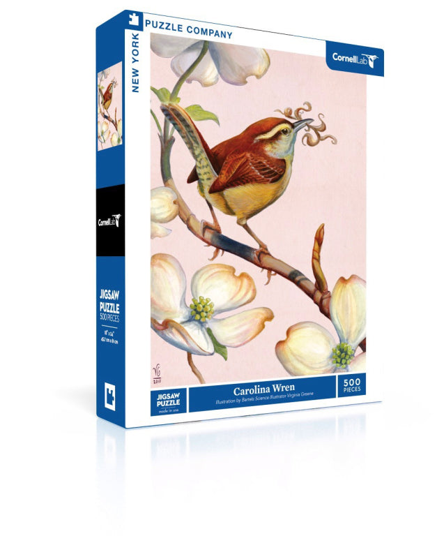 New York Puzzle Company Carolina Wren Puzzle - 500 pieces