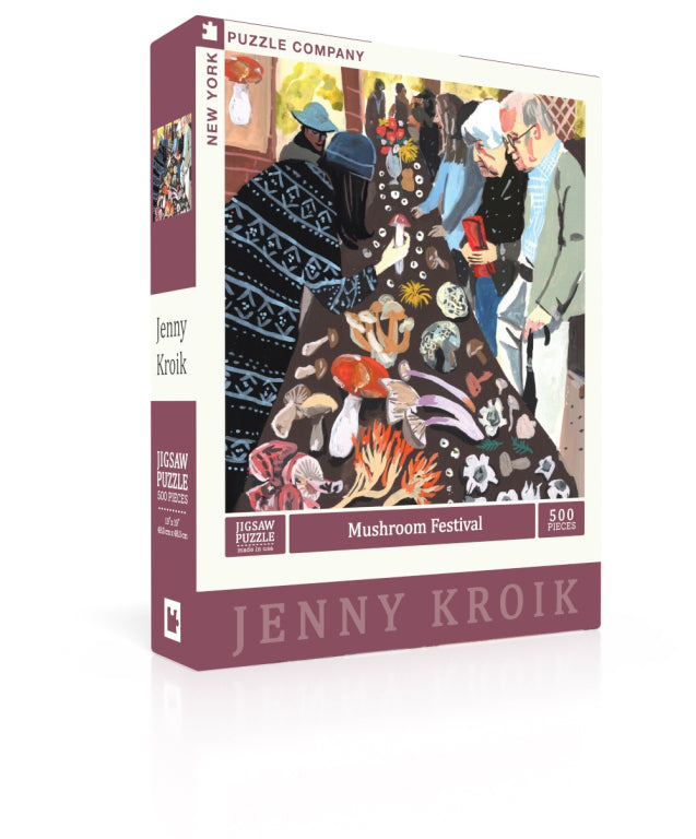 New York Puzzle Company Pilzfestival-Puzzle – 500 Teile