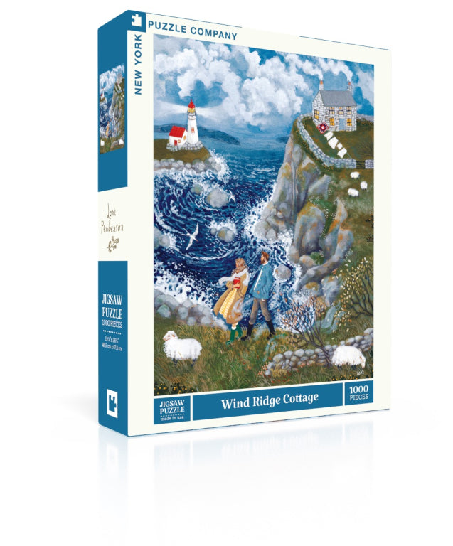 New York Puzzle Company Puzzel Wind Ridge Cottage - 1000 stukjes