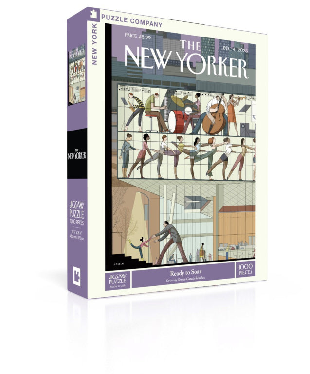 New York Puzzle Company Legpuzzel Klaar om te zweven - 1000 stukjes