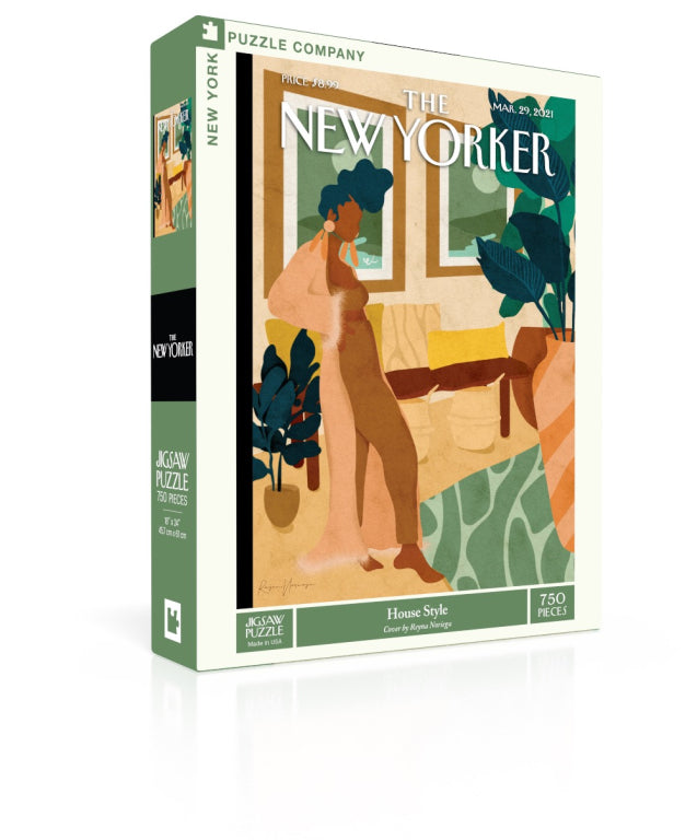 New York Puzzle Company Puzzel Huis Stijl - 750 stukjes