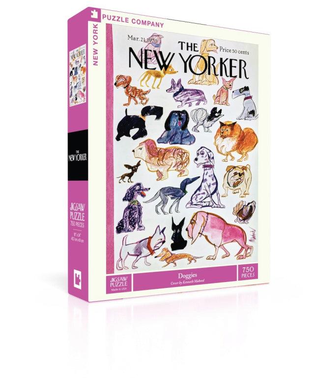 New York Puzzle Company Puzzle Dogs - 750 pieces