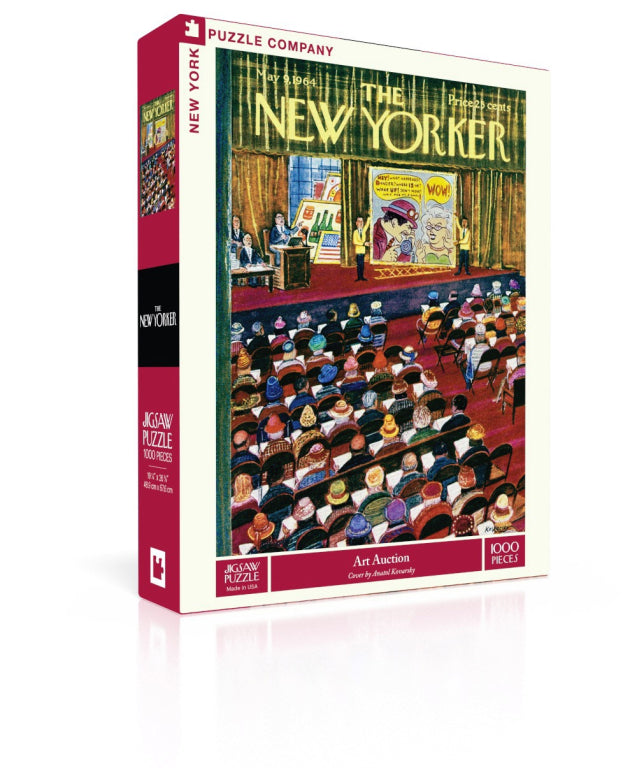 New York Puzzle Company Puzzle Art Auction - 1000 Pieces