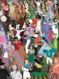 New York Puzzle Company Puzzel - Verkleedbal - 1000 stukjes