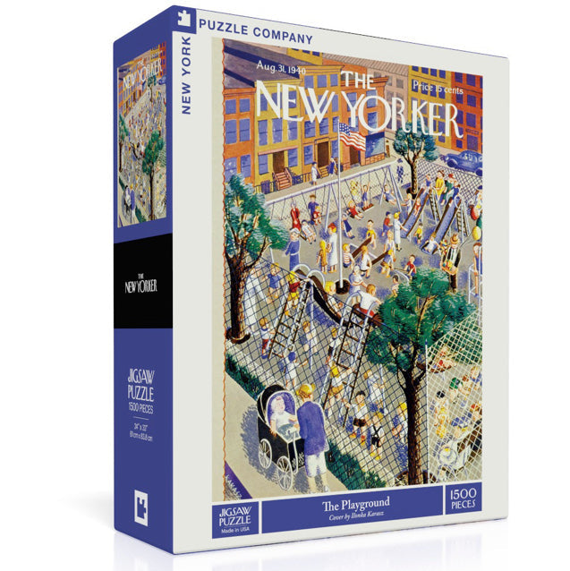 New York Puzzle Company Puzzel - De Speeltuin - 1500 stukjes