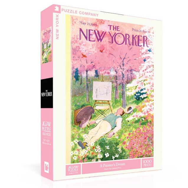 New York Puzzle Company Puzzel - De droom van een schilder - 1000 stukjes