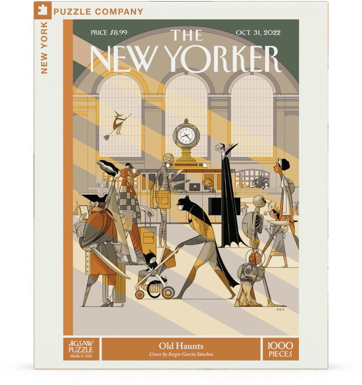 New York Puzzle Company Legpuzzel - Oude Spookplaatsen - 1000 stukjes