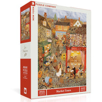 New York Puzzle Company Puzzel - Marktstad - 1500 stukjes