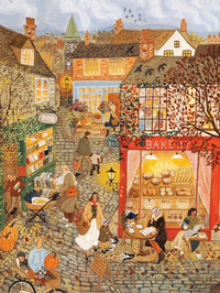 New York Puzzle Company Puzzel - Marktstad - 1500 stukjes