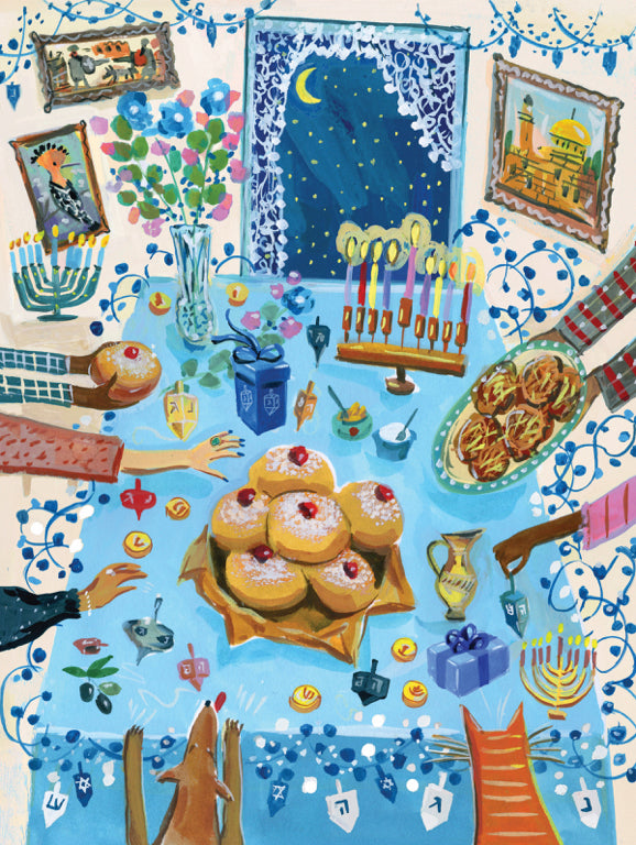 New York Puzzle Company Legpuzzel - Lichtfestival - 1000 stukjes