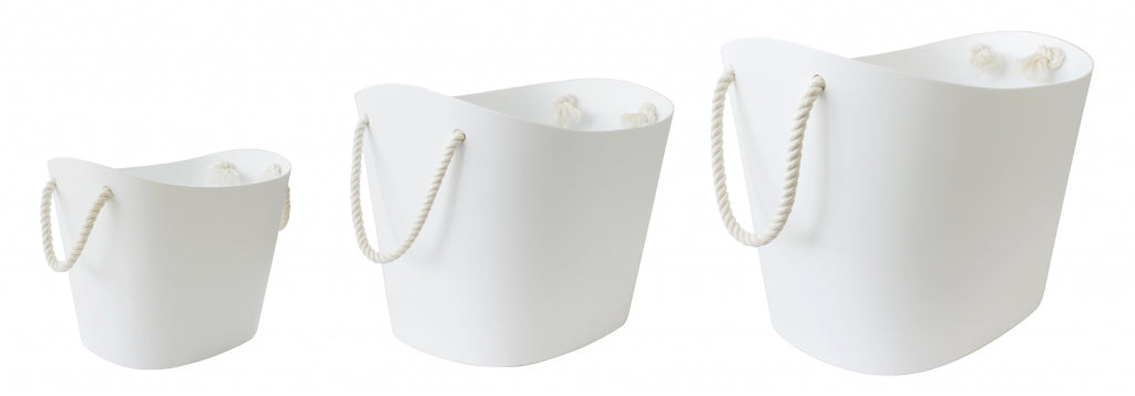 Hachiman Balcolore Aufbewahrungskorb M - Weiß