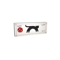 Leschi Warmtekussen Minina kat L - Rood/Zwart