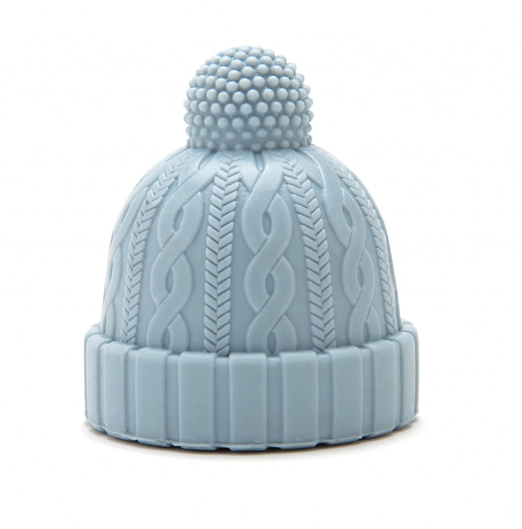 Monkey Business Wine Stopper Beanie Set of 2 - Blue/Gray