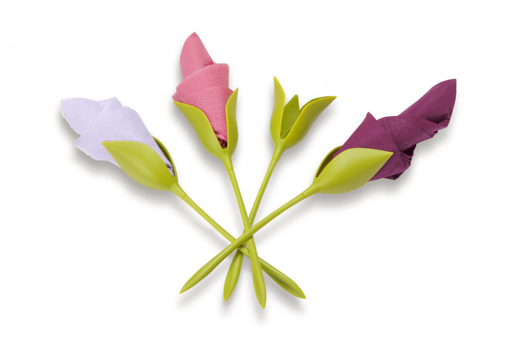 Peleg Design Servethouders Bloom set van 4