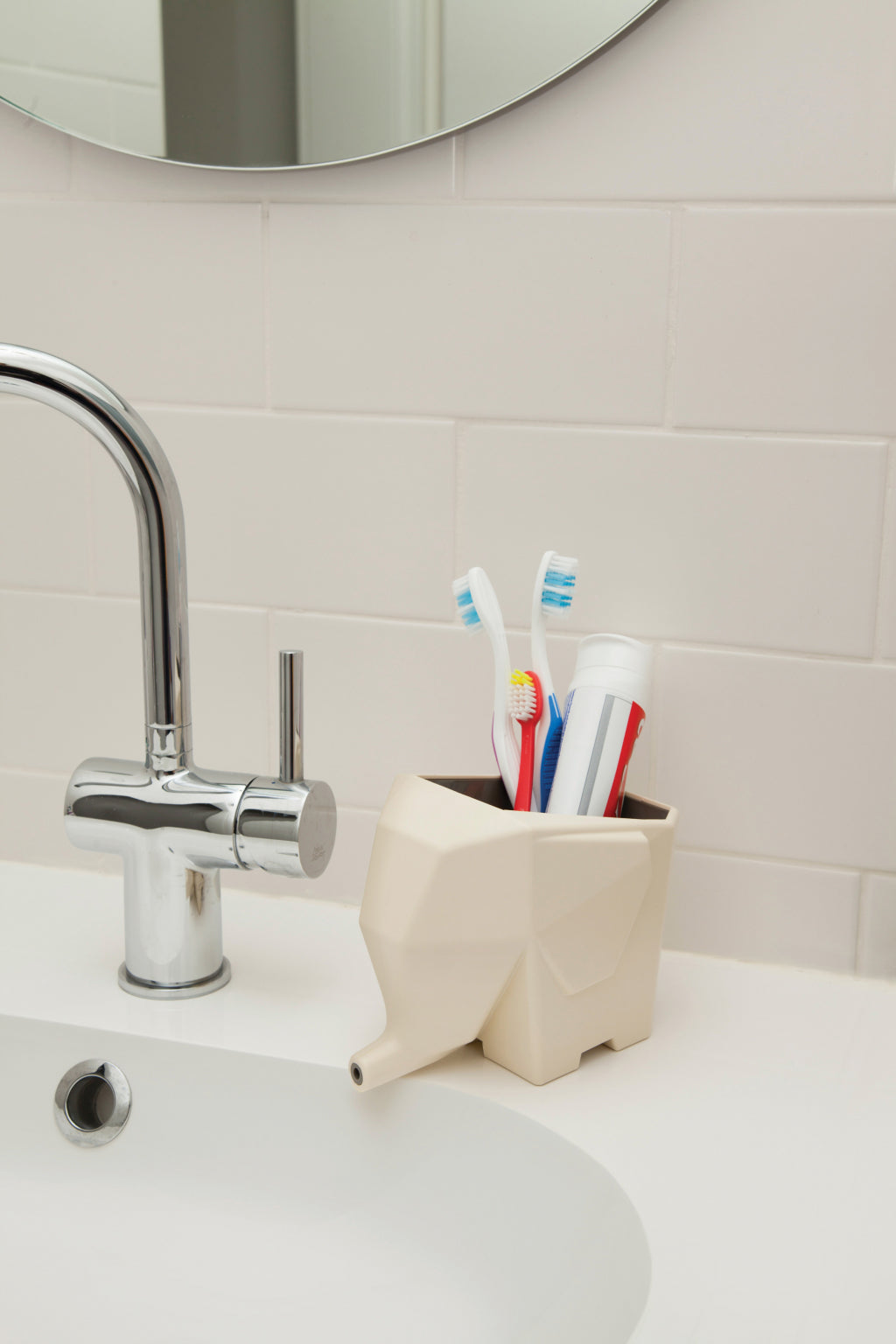 Peleg Design Afdruipbakje Jumbo Drainer - Crème