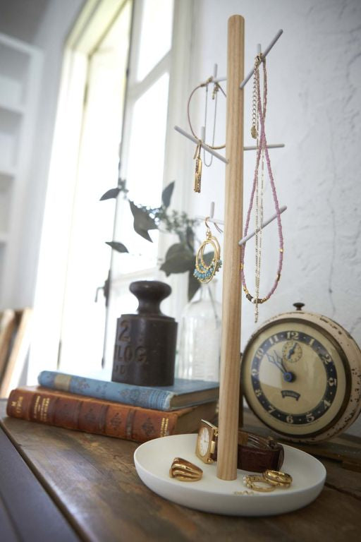 Yamazaki Tosca Jewelry Rack - White