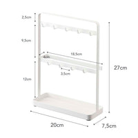 Yamazaki Smart Key Rack White