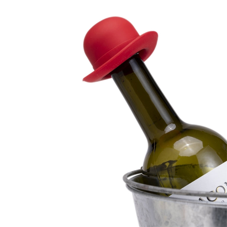Monkey Business Wine Stopper Bowler Set of 2