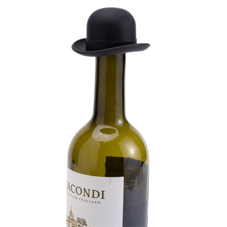 Monkey Business Wine Stopper Bowler Set of 2